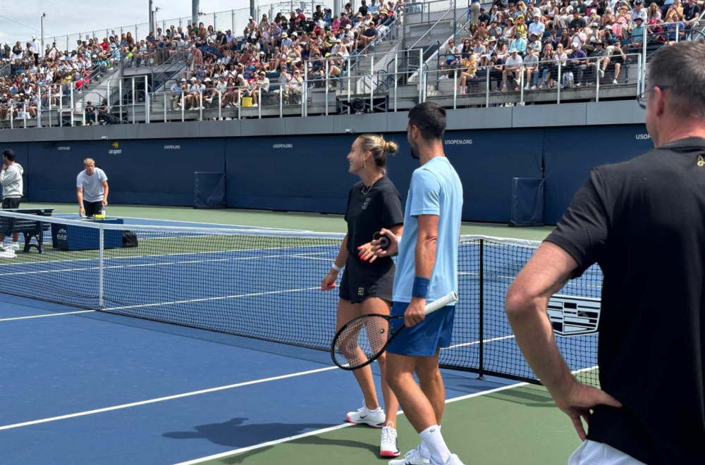 Novak se krstio posle treninga – zbog Sabalenke FOTO/VIDEO
