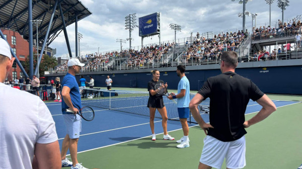 Novak se krstio posle treninga – zbog Sabalenke FOTO/VIDEO