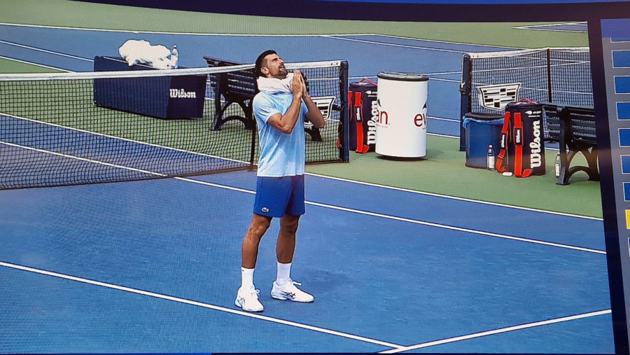 Novak se krstio posle treninga – zbog Sabalenke FOTO/VIDEO