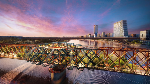 Work has begun on Belgrade's oldest bridge