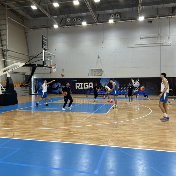 B92.sport u Rigi: "Snajperisti" na treningu Srbije VIDEO