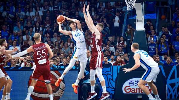 Letonija preživela dramu – Porzingis srušio Estoniju VIDEO