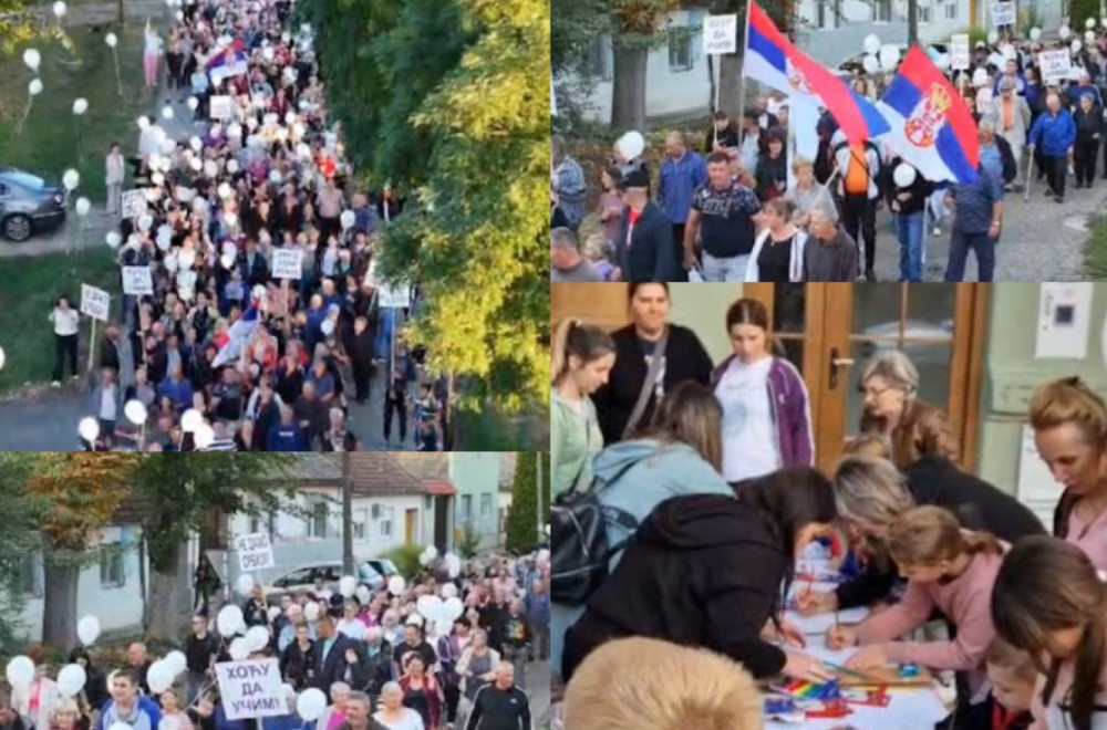 Prelepe scene iz Odžaka: Uz poruke mira, građani rekli "ne" blokadama FOTO/VIDEO