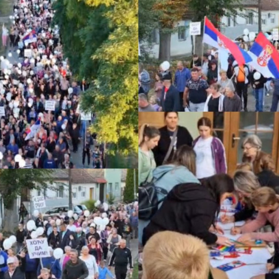 Prelepe scene iz Odžaka: Uz poruke mira, građani rekli "ne" blokadama FOTO/VIDEO