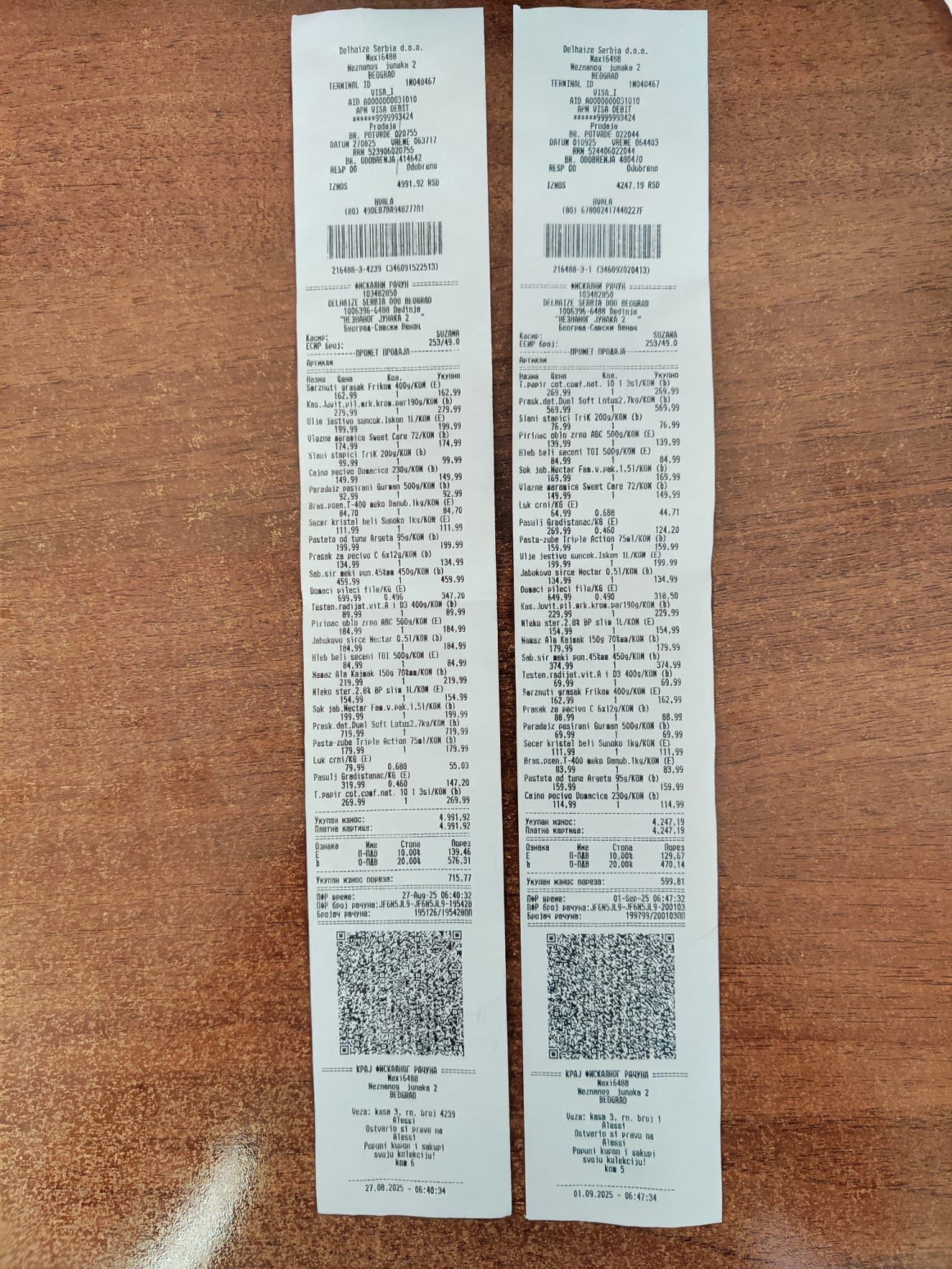 Od danas snižene cene; Mali u kupovini: Račun prošle nedelje iznosio 4.991,92 dinara, evo koliko je sada FOTO