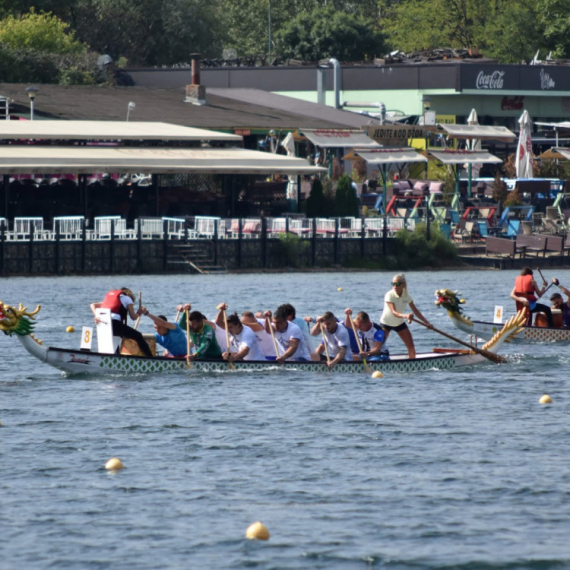 Spektakl na Adi Ciganliji: Beograd domaćin najvećeg dragon boat takmičenja u istoriji Srbije! FOTO