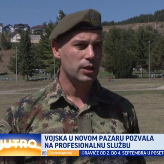 Vojska u Novom Pazaru pozvala na profesionalnu službu VIDEO