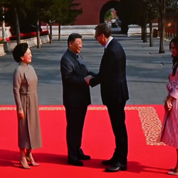 Vučić at the military parade in China: "Grateful for the sincere friendship towards our Serbia" PHOTO