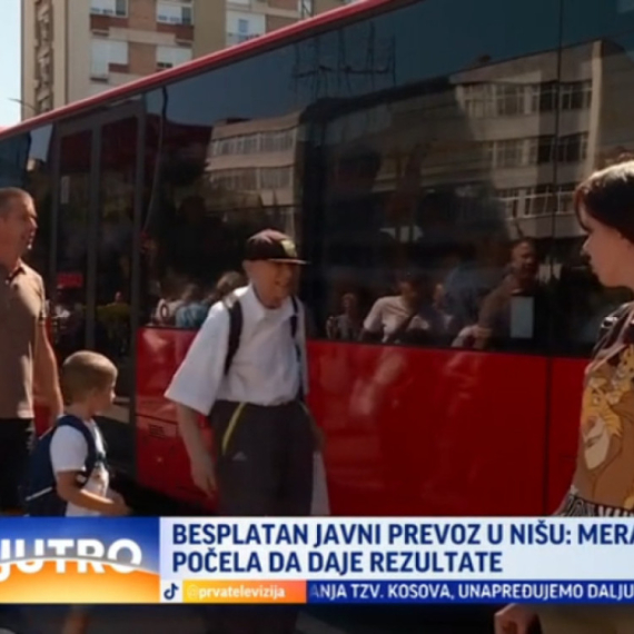 Besplatan javni prevoz u Nišu VIDEO