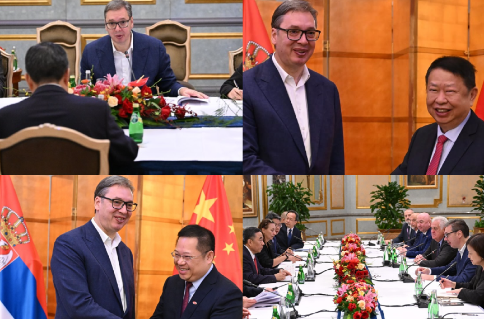 Najavljeni novi projekti i saradnja: Vučić u Pekingu sa predstavnicima velikih kineskih kompanija FOTO