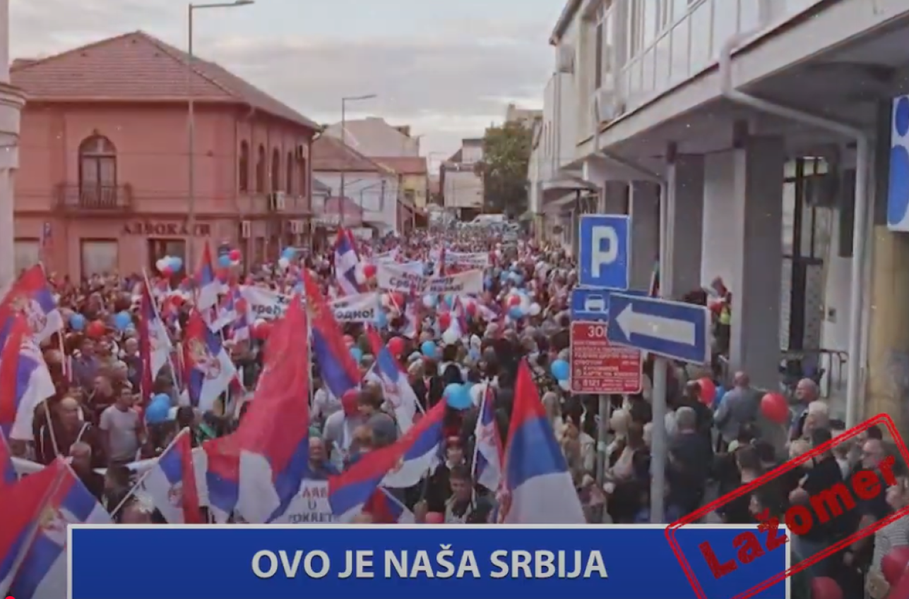 Lažomer: Ovo je naša Srbija VIDEO