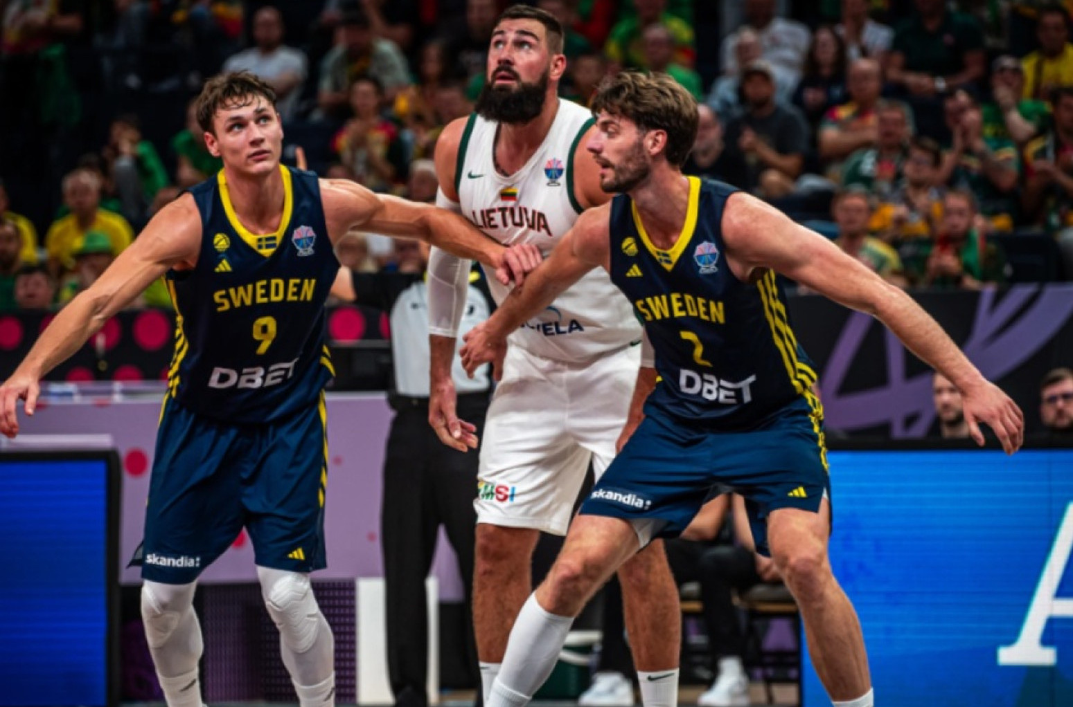 Šveđani stali na korak do senzacije, teško da će Litvanija slaviti trijumf
