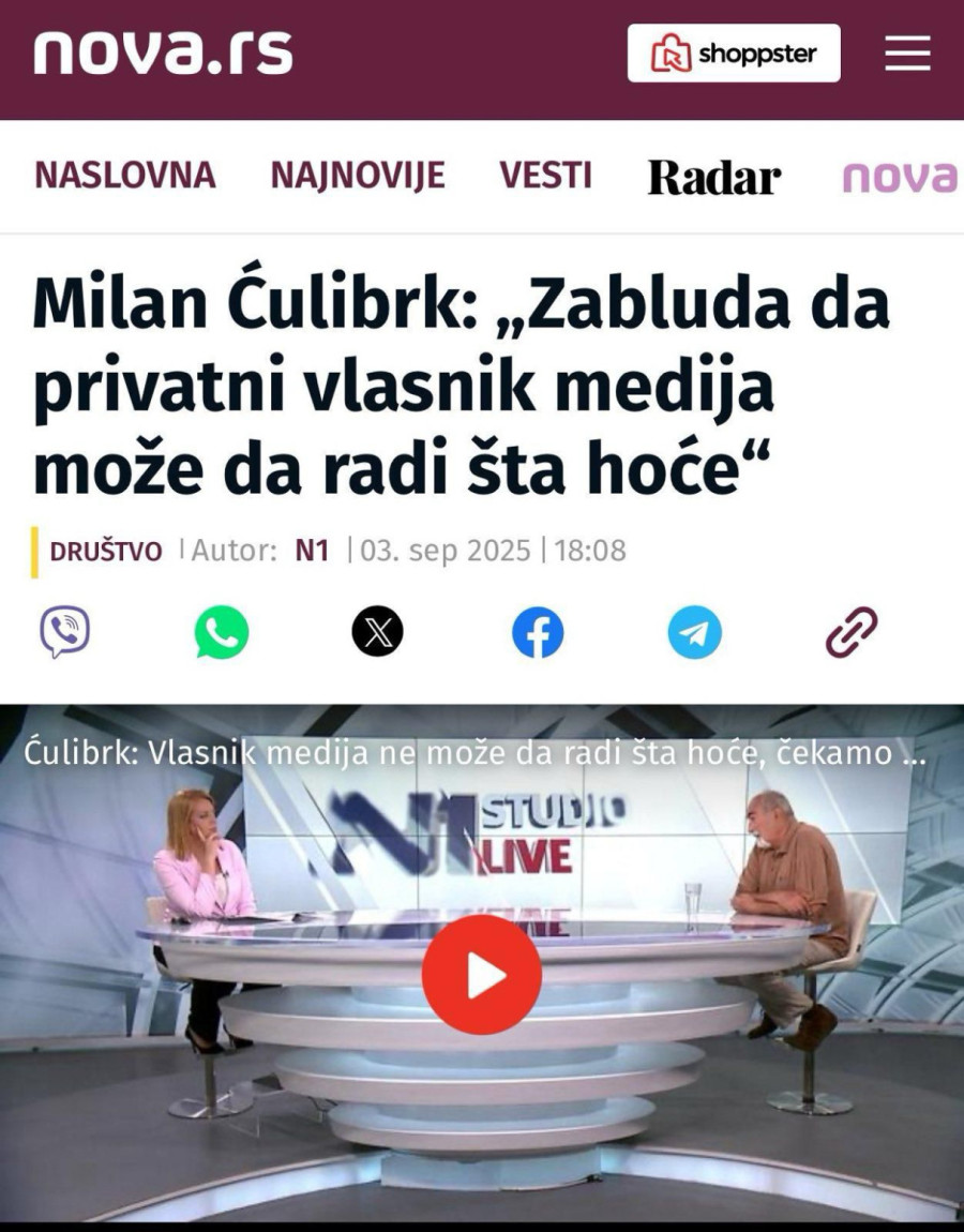 Kratka pamet Ćulibrka: Menjao naslovne sa snajperom za Vučića; Sada tvrdi da vlasnik ne može da radi šta hoće