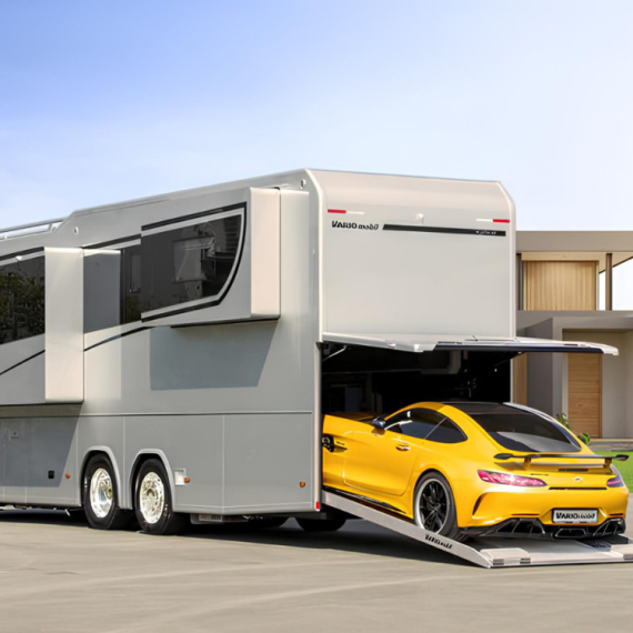 Najluksuzniji kamper ikada – košta 2,8 miliona evra i ima garažu za automobil! FOTO