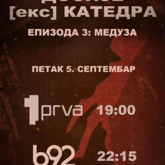 Ekskluzivno: Dosije (eks) katedra – epizoda "Meduza" premijerno na malim ekranima