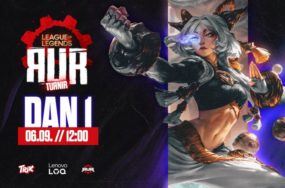 Bliži se novi RUR LoL turnir – pratite prenos 06.09. od 12:00!