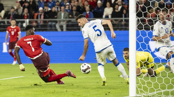 Poker Švajcarske u Bezelu protiv nemoćne reprezentacije tzv. Kosova