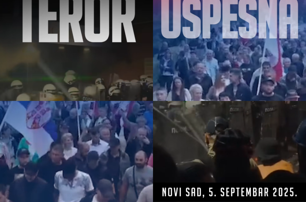 Dva lica naše zemlje: "Srbija rada i Srbija nade uvek pobeđuju!" VIDEO