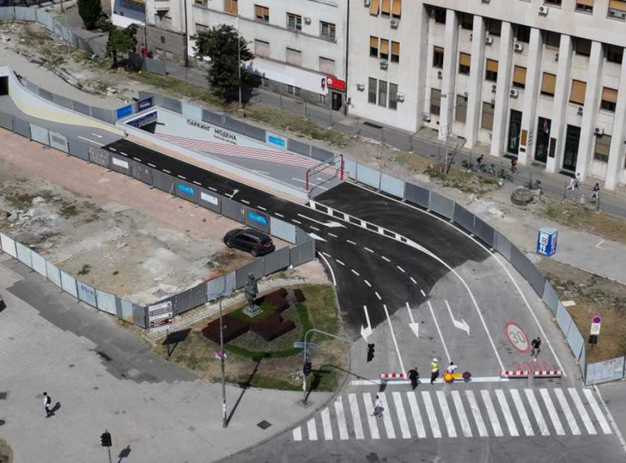 Otvorena nova podzemna garaža u centru grada FOTO