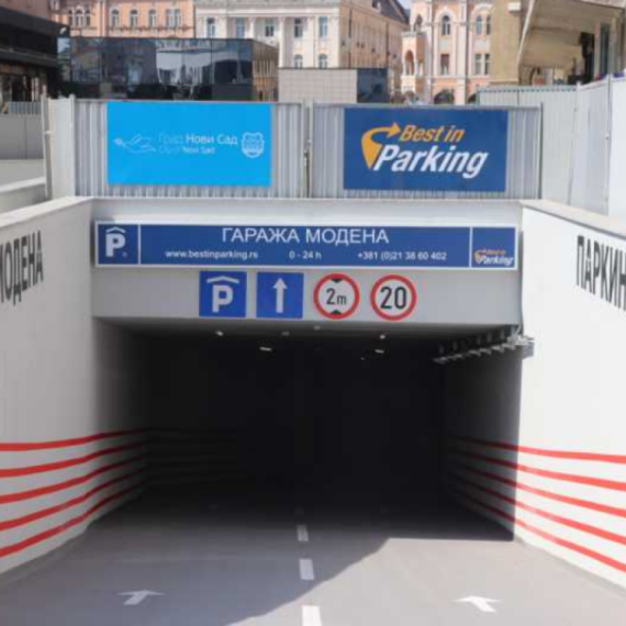 Otvorena nova podzemna garaža u centru grada FOTO