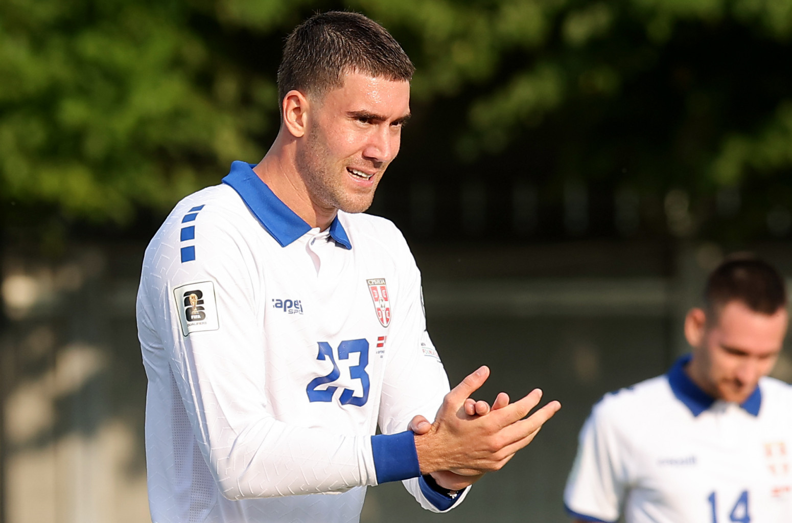 Vlahović se okreće ka Engleskoj: "Uvek razmišljamo o pobedi" VIDEO