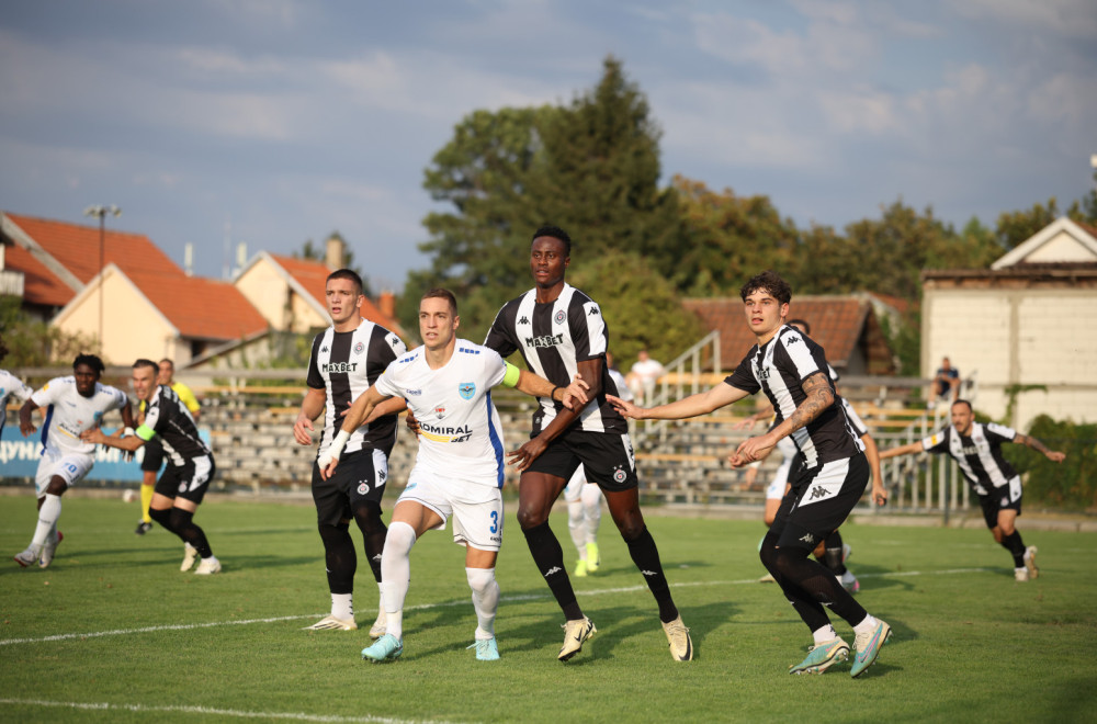 Devet golova u meču Partizana i Železničara