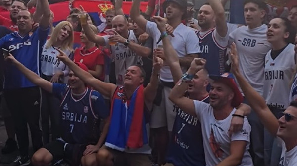 Srbi u Rigi napravili feštu pred Finsku VIDEO