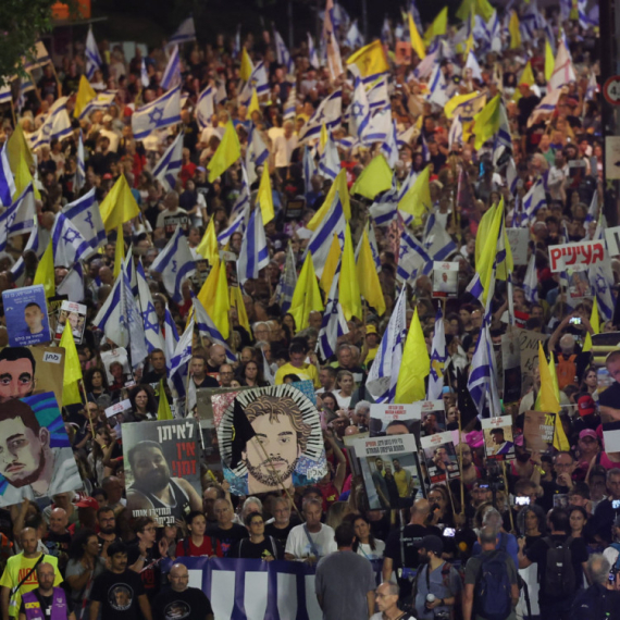 Marš očaja: Hiljade ljudi traži oslobađanje talaca od Netanjahua VIDEO