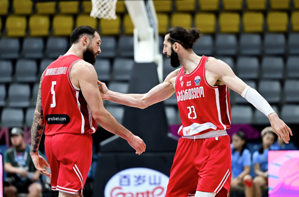 Košarkaši Gruzije dobili tri miliona zbog pobede nad Francuskom