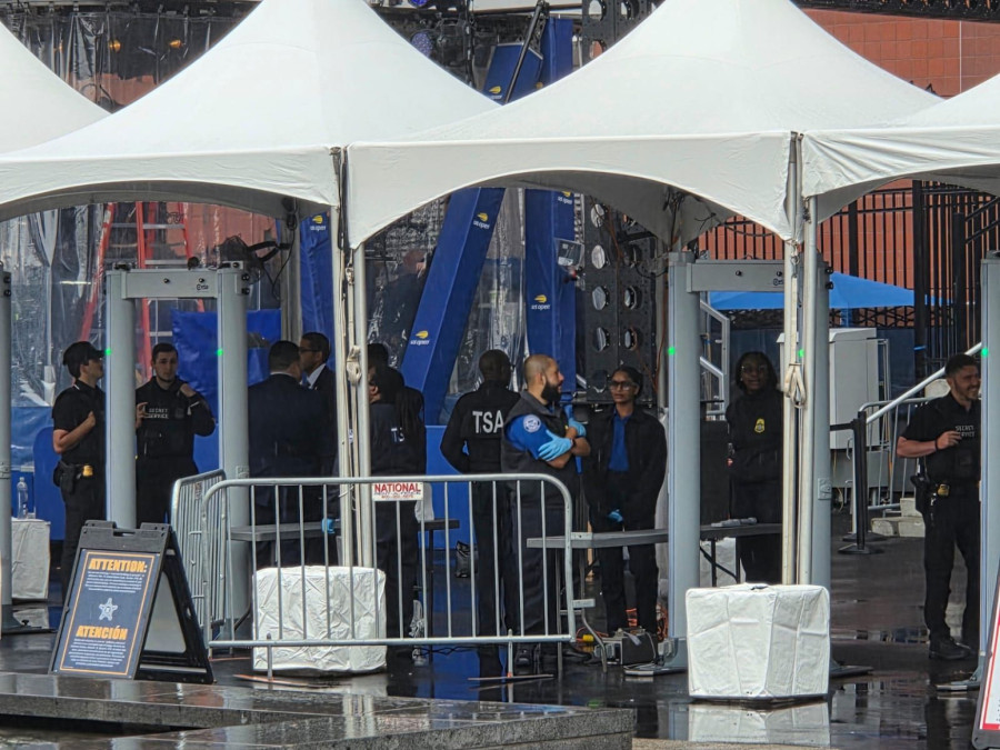 Tramp napravio haos na US openu FOTO