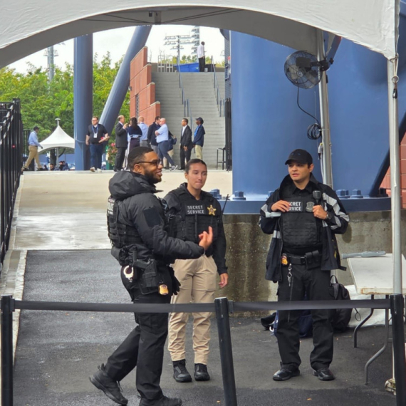 Tramp napravio haos na US openu FOTO