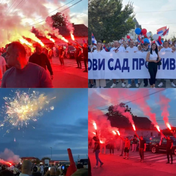 Novi Sad ustao protiv blokada; Pogledajte snimak dronom: Veliki broj građana na ulicama FOTO/VIDEO