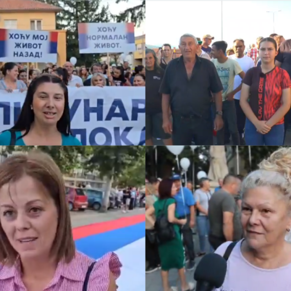 Snažne poruke sa porodičnog skupa: Hoćemo slobodno da se krećemo! Hoćemo da radimo! VIDEO