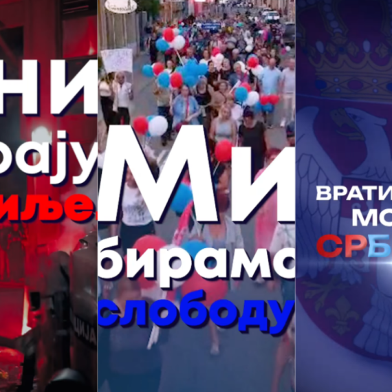 Video koji sve objašnjava; Vučić: Oni biraju nasilje, mi biramo slobodu VIDEO