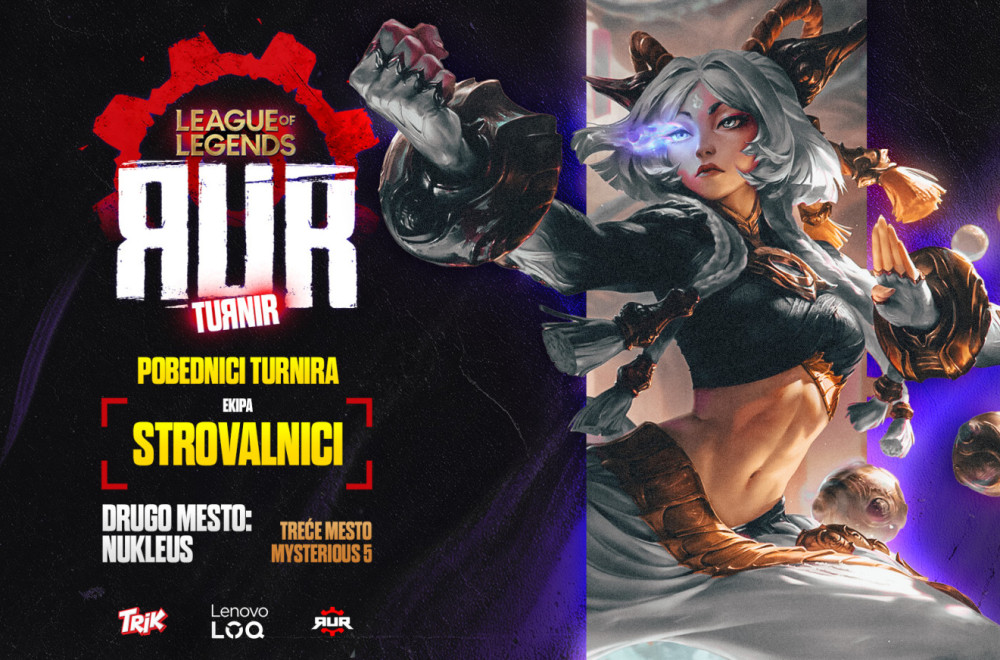 Strovalnici su šampioni prvog RUR LoL turnira!