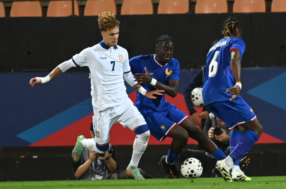 Srbija ubedljivo izgubila od Francuske