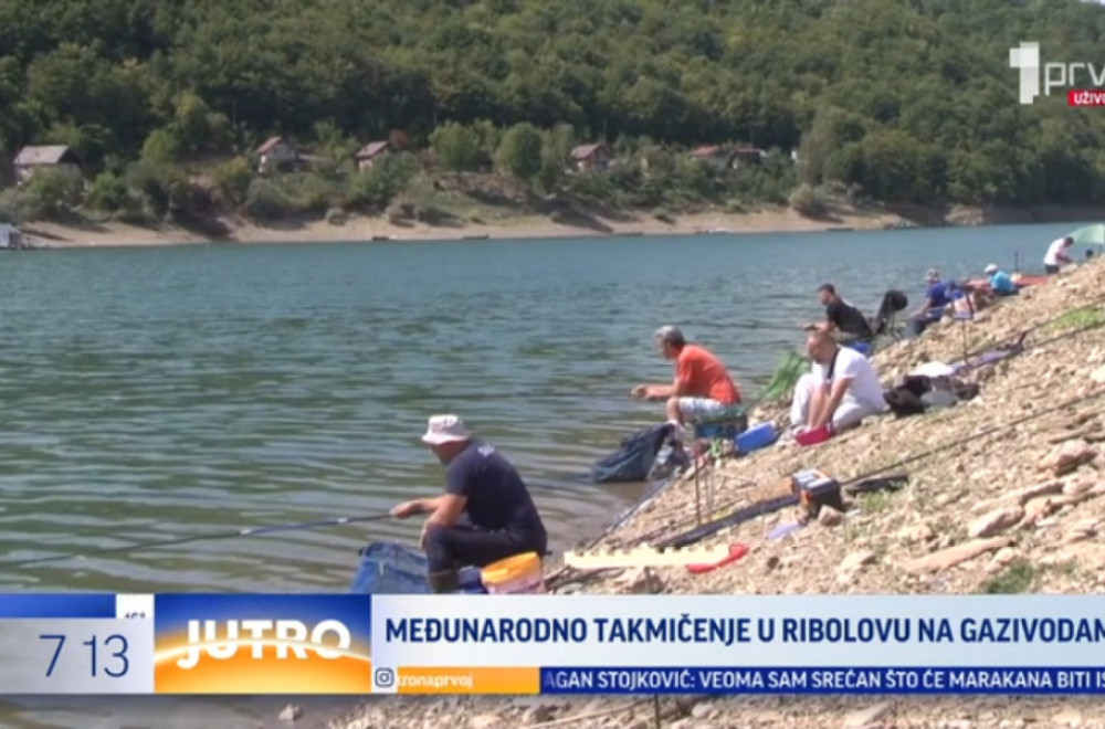 Održano međunarodno takmičenje ribolovaca u Novom Pazaru VIDEO