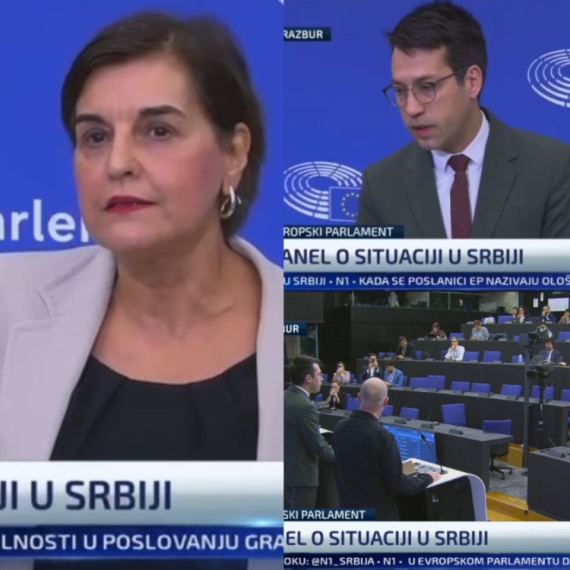 Totalni "rat" blokadera protiv Vučića u Strazburu: Žale se zbog susreta sa Putinom; Traže sankcije VIDEO