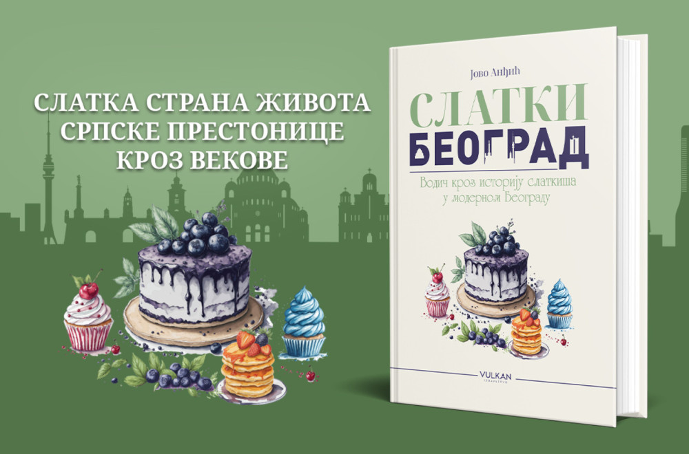 Knjiga o slatkim tragovima kroz vreme: "Slatki Beograd: Vodič kroz istoriju slatkiša u modernom Beogradu"