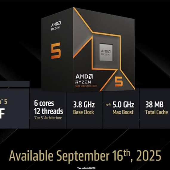 Pristupačni AMD Ryzen 9500F stiže za nedelju dana