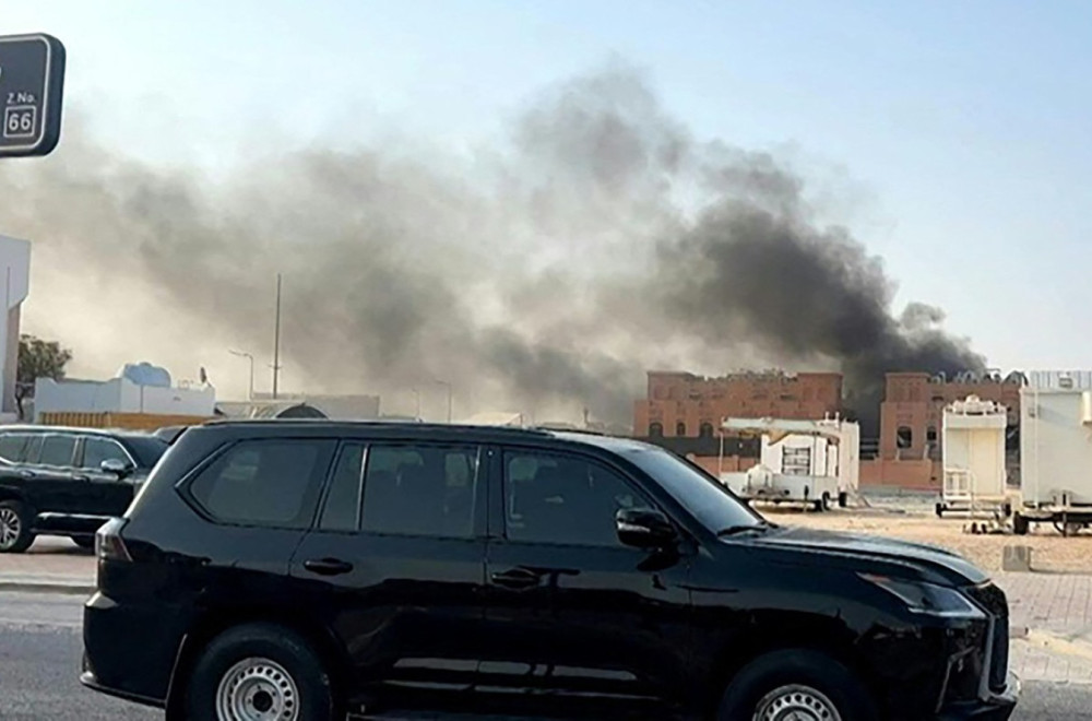 Explosions in Qatar; A major attack by Israel is underway VIDEO