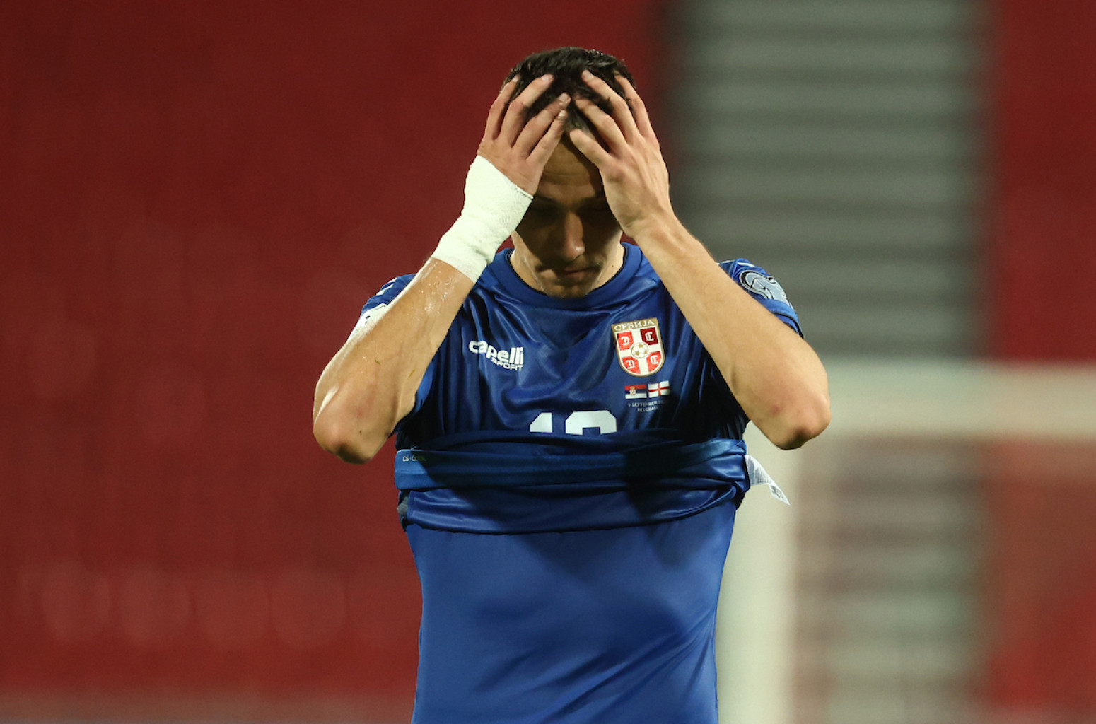 Džabe plavi dres – zbog vas crveni Srbija!