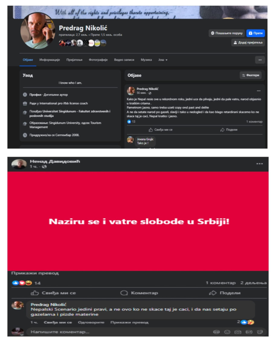 Blokaderi pokazali svoje pravo lice: Žele nasilje na ulicama i građanski rat FOTO