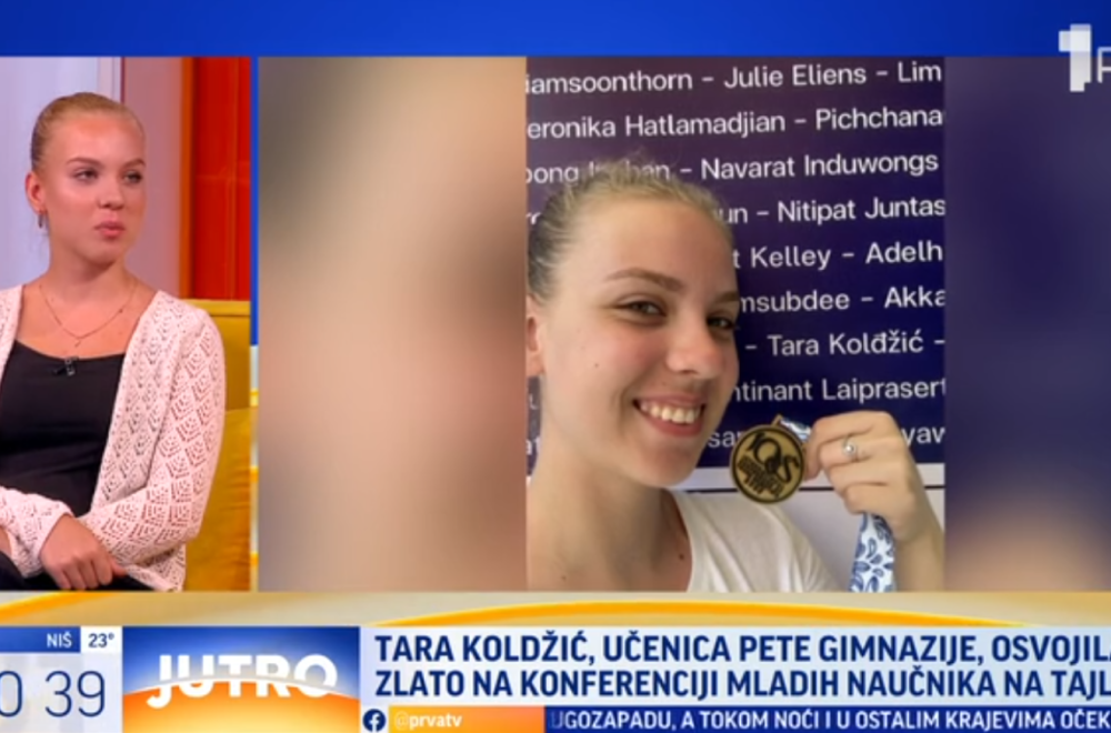 Gimnazijalka iz Beograda šokirala naučnike inovativnim izumom u oblasti vitamina B12 VIDEO