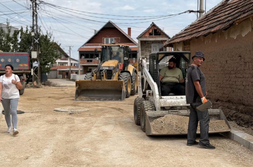 Rekonstruiše se važna ulica koja spaja dva niška naselja FOTO