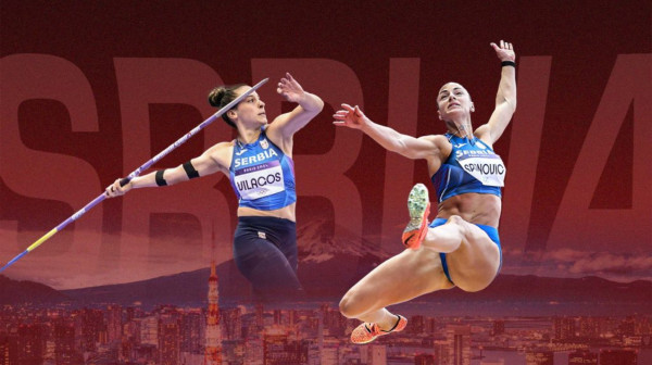 Ivana, Adriana, Angelina, Milica, Marija i Armin – Srbija na SP u Tokiju