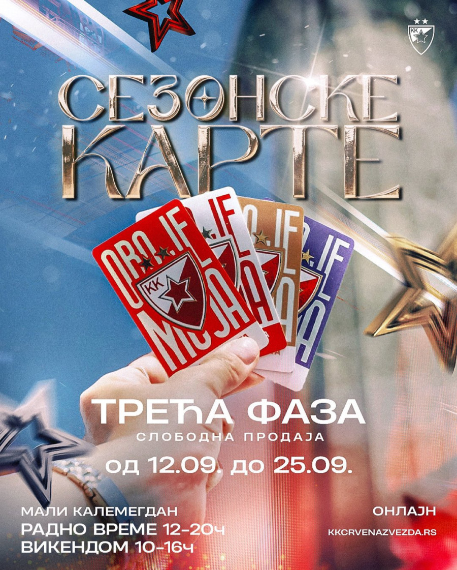 Otkriveno koliko zvezdaša je obnovilo sezonske ulaznice