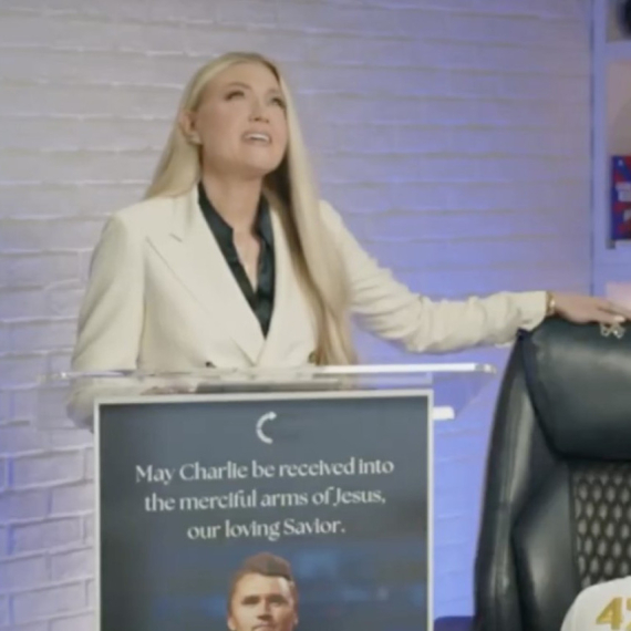 Supruga Čarlija Kirka: "Krik ove udovice odjekivaće svetom kao bojni poklič" FOTO/VIDEO