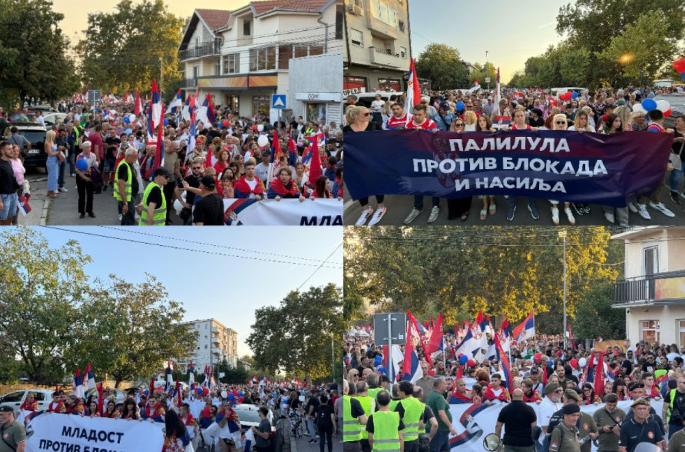 U Borči prepune ulice građana; Poručili da žele normalan život – da rade, da deca uče FOTO/VIDEO