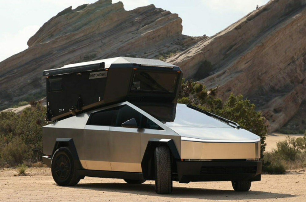 Cybertruck kamper je pravi hit: Luksuz za dve osobe! FOTO